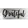 Grateful 36" Wide Black and Gray Metal Wall Art