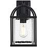 2_Gratz 14" High Black Outdoor Wall Light
