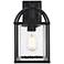 Gratz 14" High Black Outdoor Wall Light