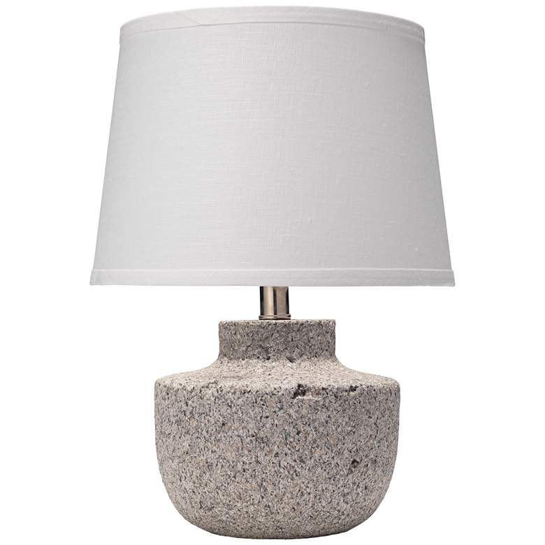 Image 1 Gravel 17 inch High Gray Paper Clay Accent Table Lamp