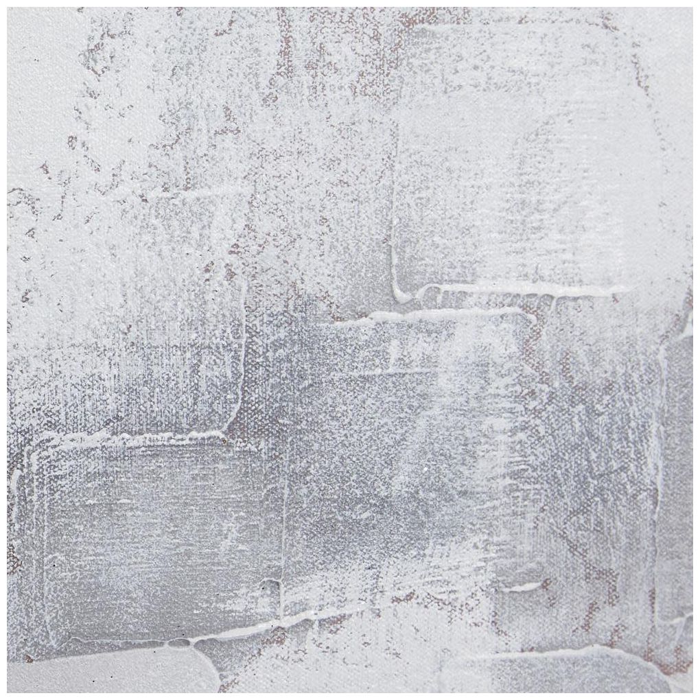 Gray Canvas Contemporary Framed Wall Art, 40" x 2" x 30"