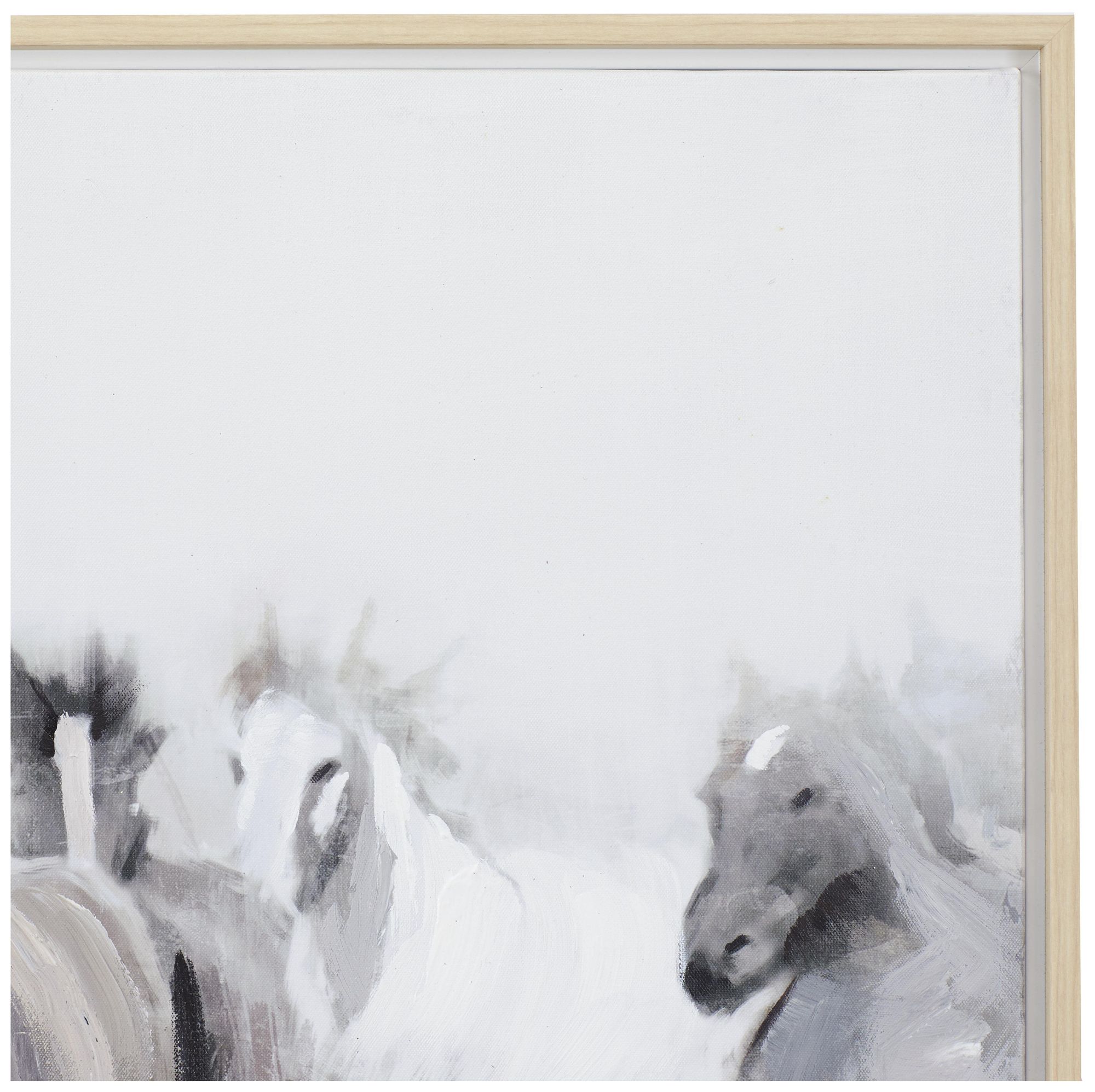 Image 3 Gray Canvas Modern Farmhouse Framed Wall Art, 40" x 1" x 30" more views