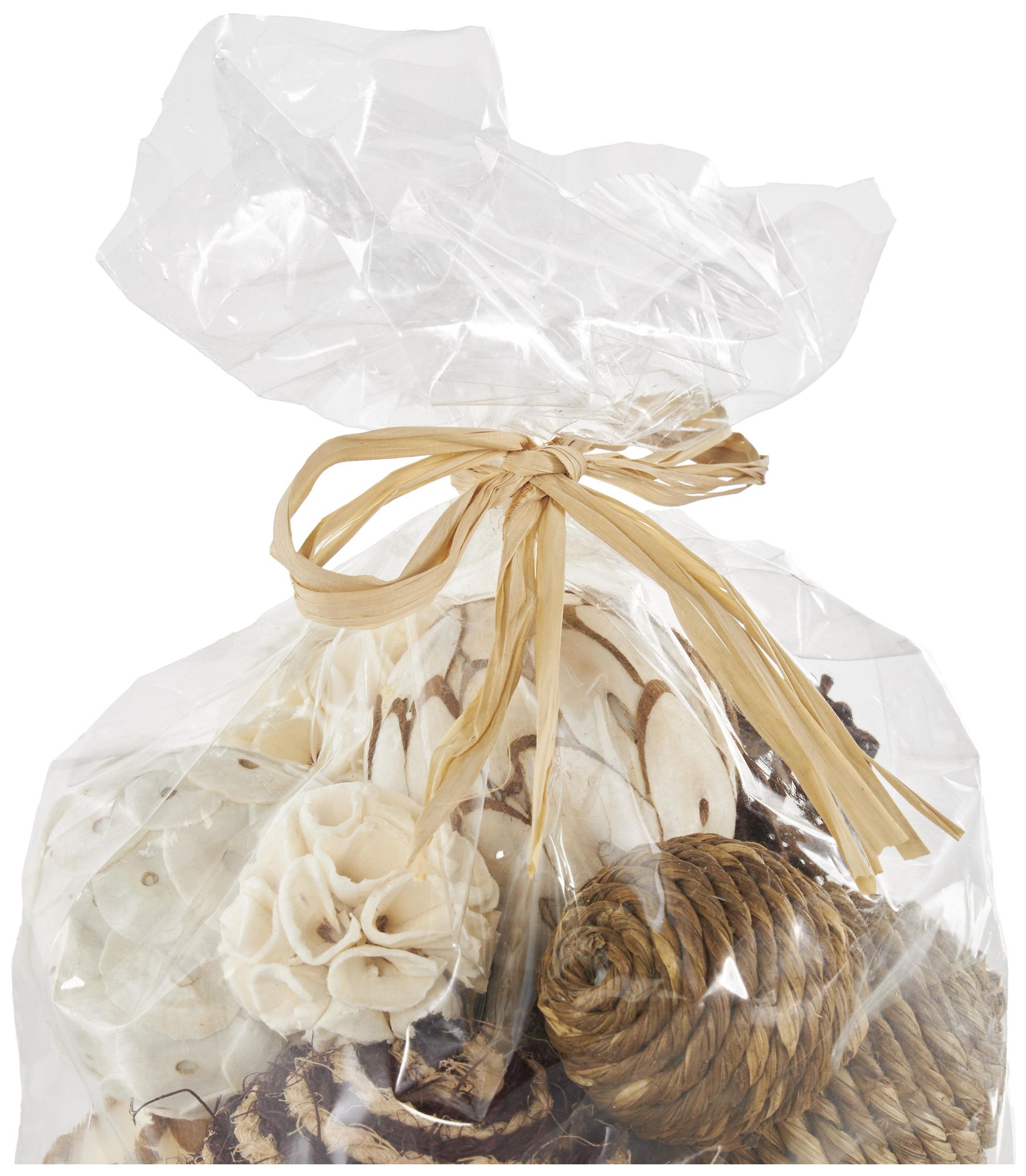 Image 4 Gray Dried Plant Coastal Orbs & Vase Filler, S/3 6"W, 11"H more views