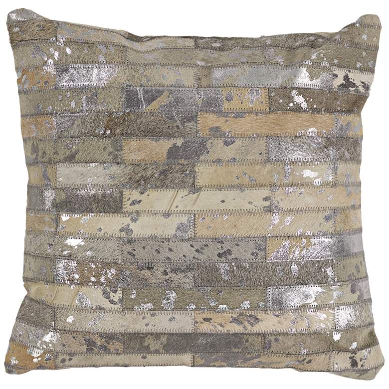 Image 1 Gray Elements 18 inch Square Throw Pillow