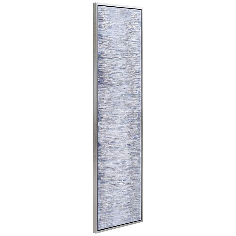 Image 4 Gray Field 72" Wide Textured Metallic Framed Canvas Wall Art more views