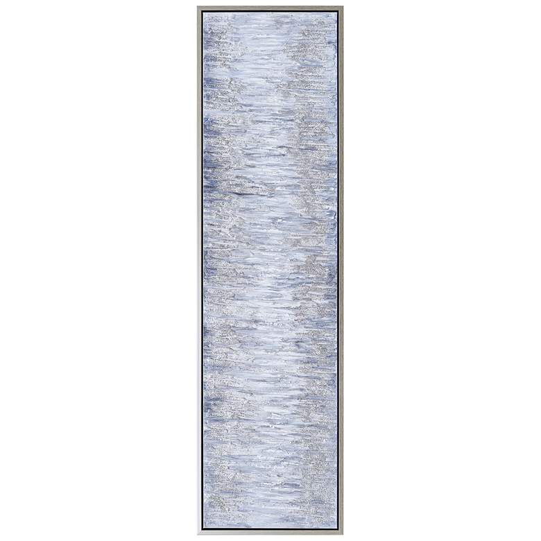 Image 6 Gray Field 72" Wide Textured Metallic Framed Canvas Wall Art more views