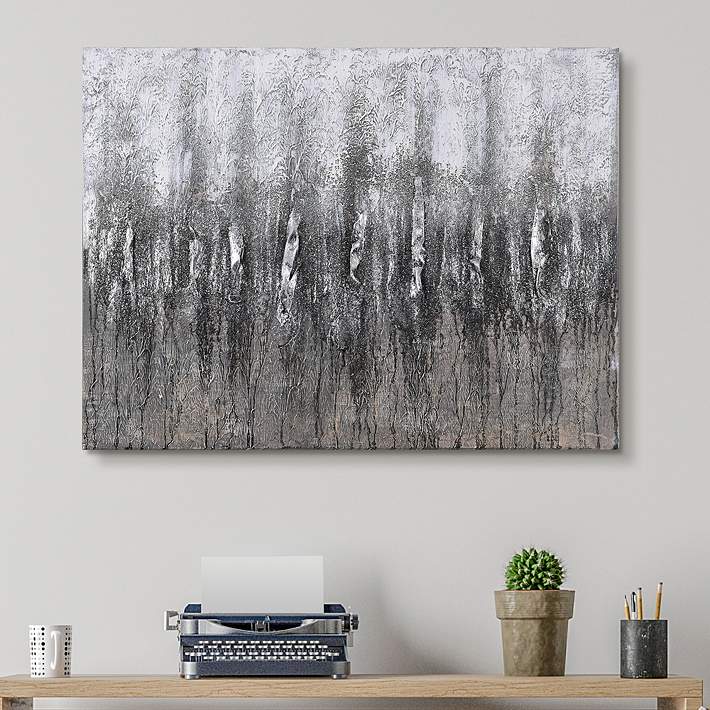 Grey is Chic Too - Gallery Wall on Canvas