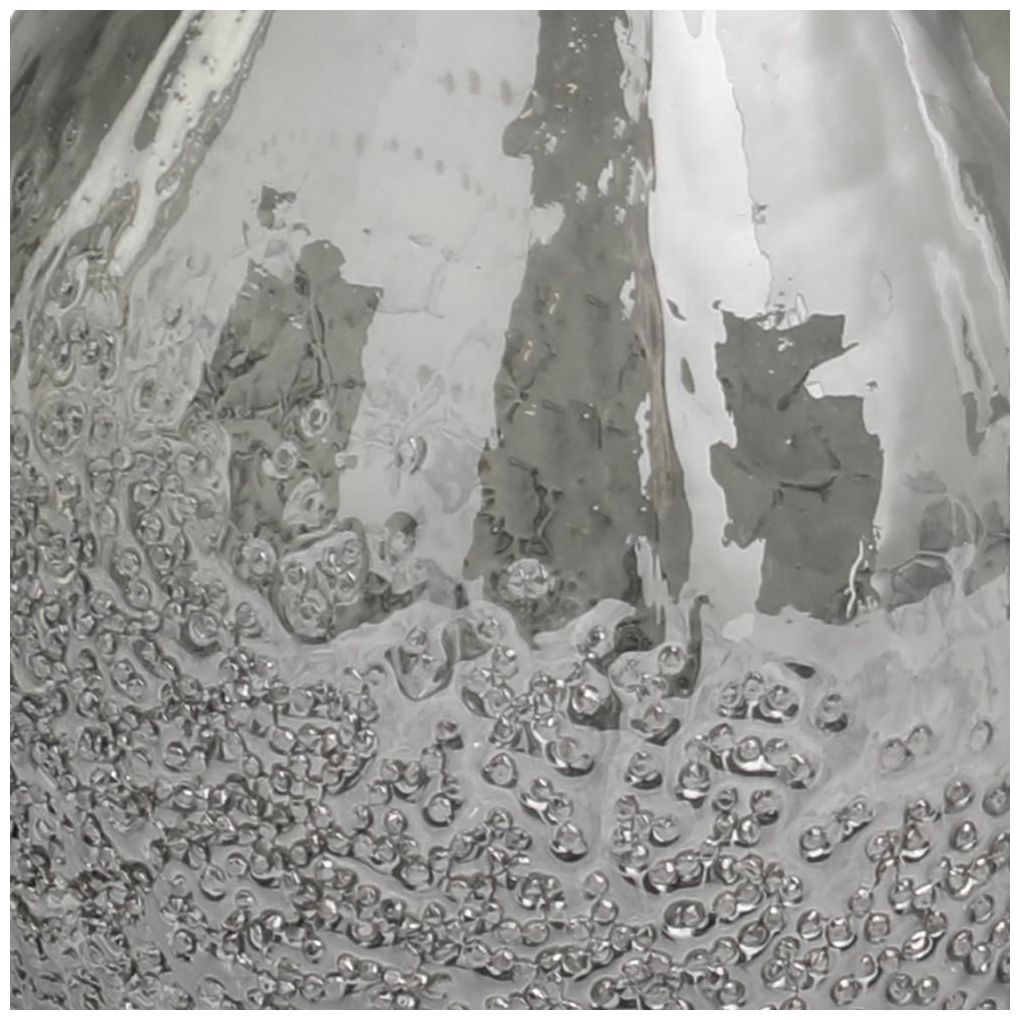 Image 7 Gray Glass Modern Vase, S/2 12", 9"H more views