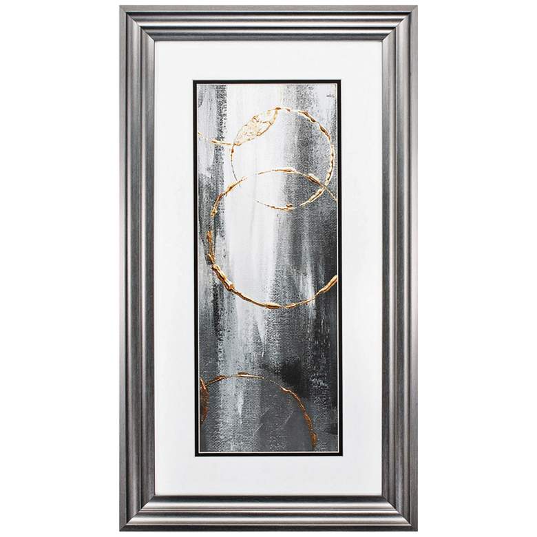 Image 3 Gray Matter 27" High 2-Piece Framed Abstract Wall Art Print Set more views