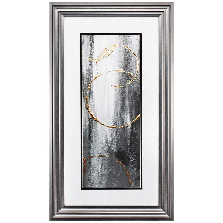 Image 3 Gray Matter 27 inch High 2-Piece Framed Abstract Wall Art Print Set more views