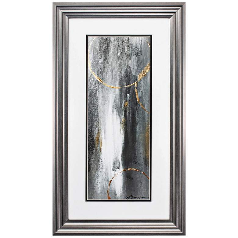Image 4 Gray Matter 27" High 2-Piece Framed Abstract Wall Art Print Set more views
