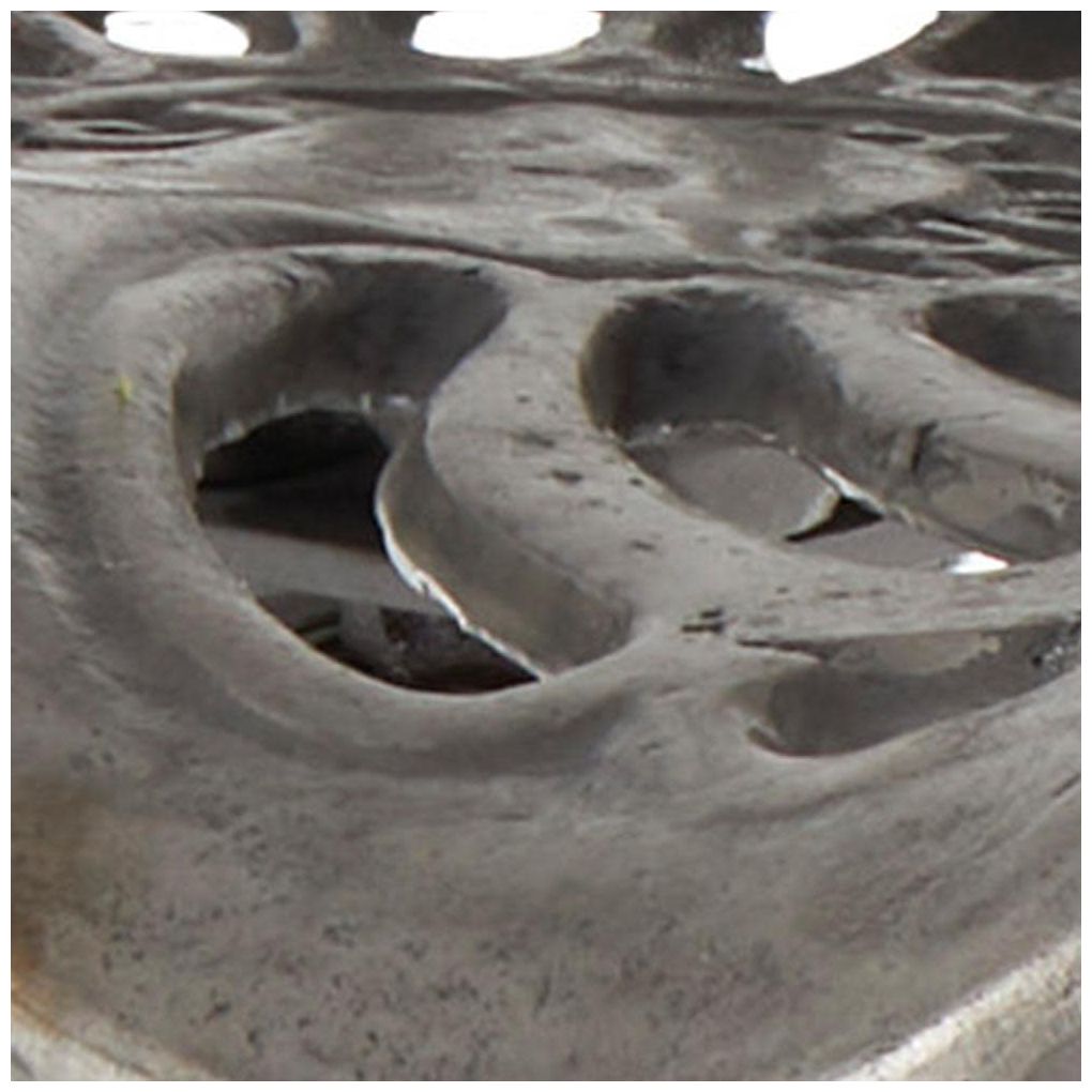 Gray Metal Contemporary Bar Stool, 17" x 17" x 31"