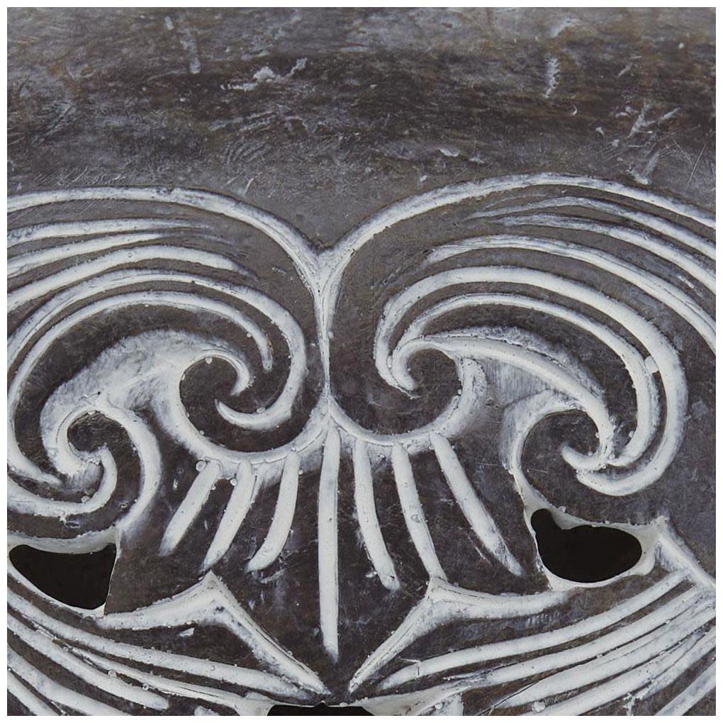 Image 7 Gray Polyresin Bohemian Wall Decor, 20" x 5" x 23" more views