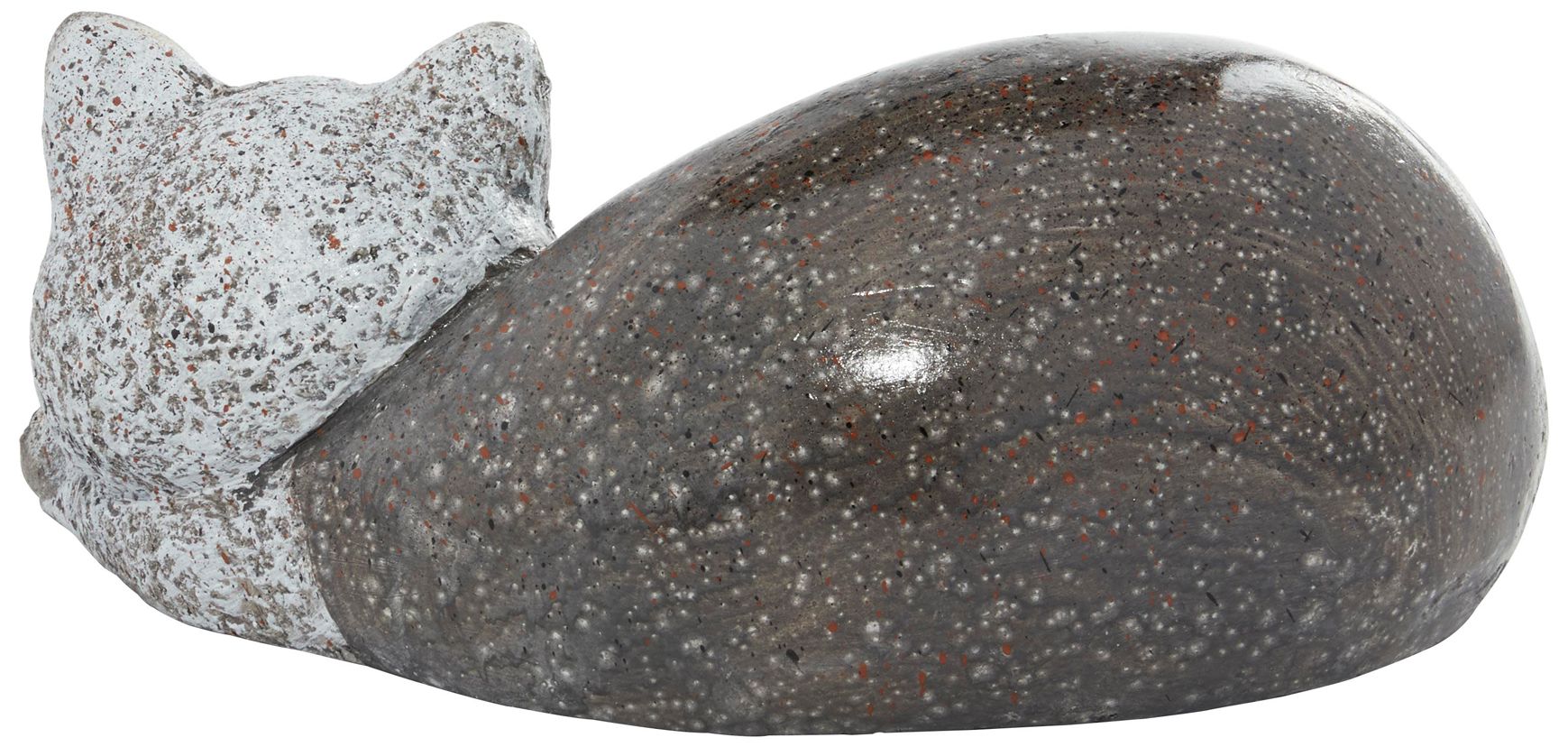 Image 5 Gray Polystone Country Garden Sculpture, 15" x 9" x 7" more views