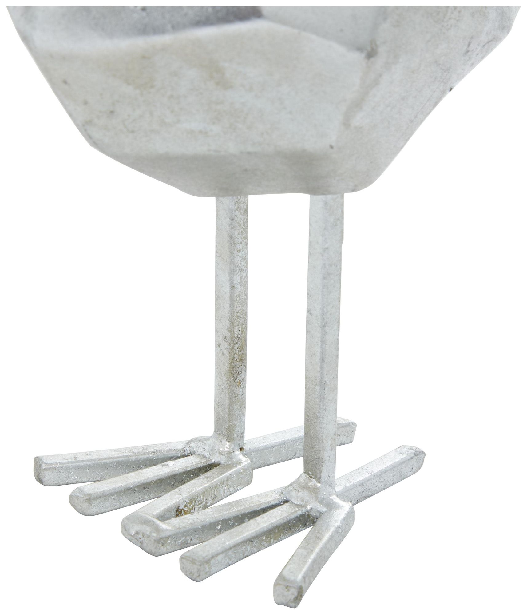 Image 3 Gray Polystone Glam Sculpture, S/2 7", 8"H more views