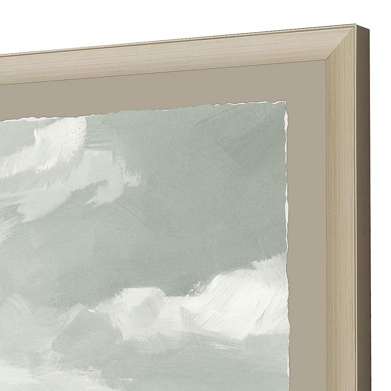 Image 2 Gray Stone Sky I 30 inch Wide 2-Piece Framed Giclee Wall Art Set more views