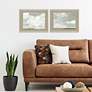 Thumbnail4 of Gray Stone Sky I 30" Wide 2-Piece Framed Giclee Wall Art Set more views