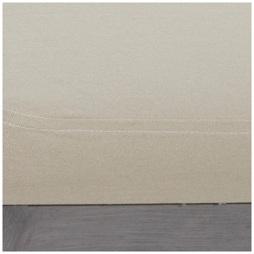 Image 6 Gray Wood Traditional Bench, 47" x 16" x 18" more views