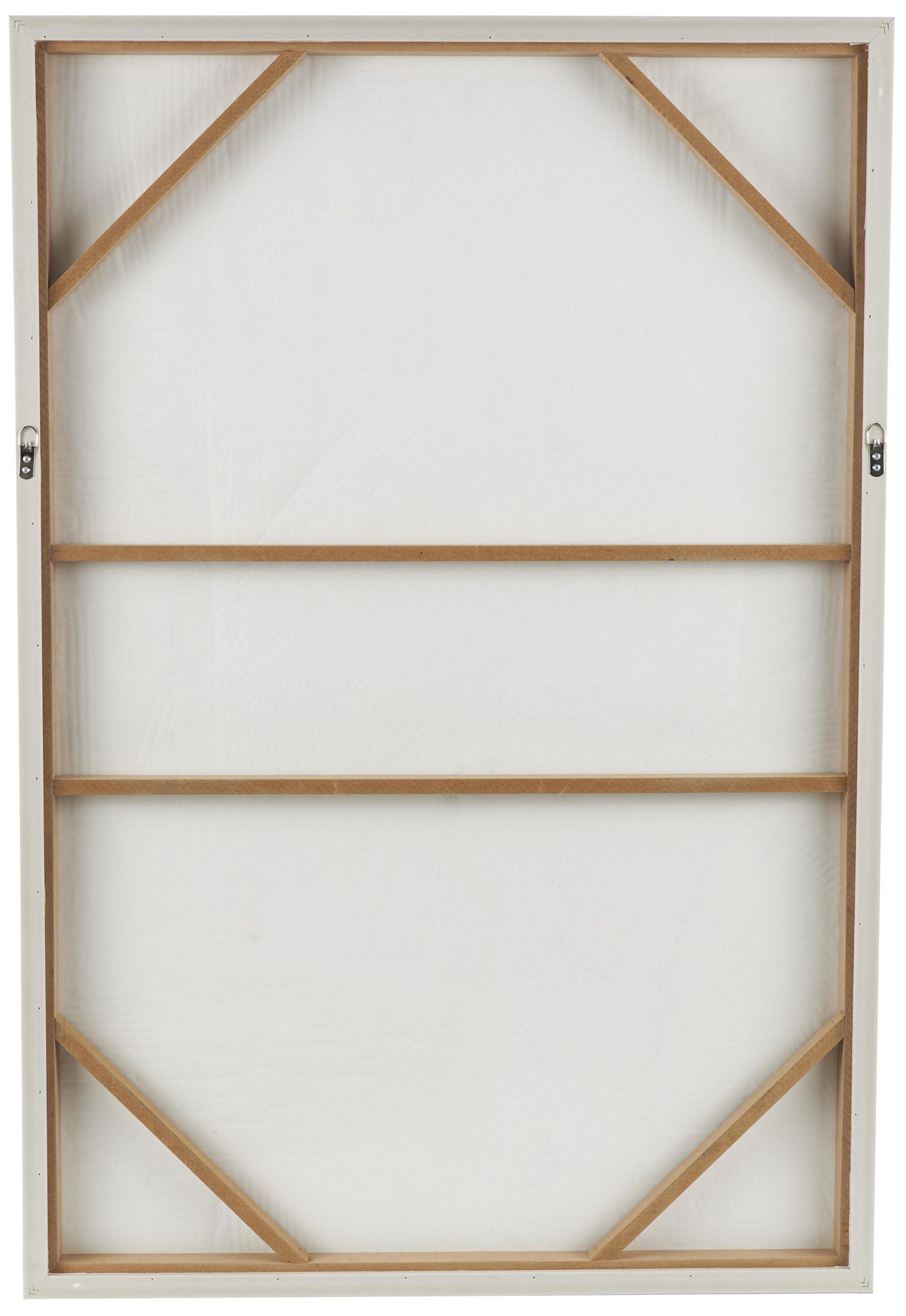 Image 5 Gray Wooden Contemporary Framed Wall Art, 33" x 2" x 49" more views