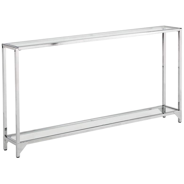 Image 1 Graydon Chrome Slim Console