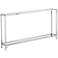 Graydon Chrome Slim Console