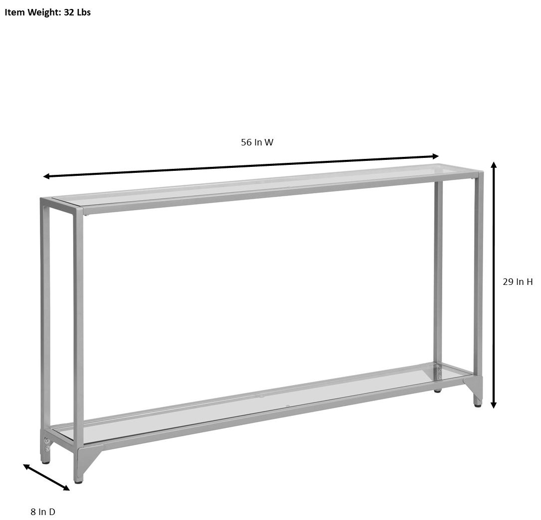 Image 6 Graydon Chrome Slim Console more views