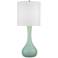 Grayed Jade 27 3/4" High Droplet Table Lamp