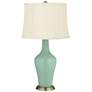 Grayed Jade Anya Table Lamp with Dimmer