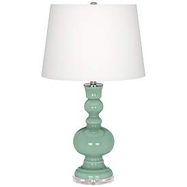 Image2 of Grayed Jade Apothecary Table Lamp with Dimmer
