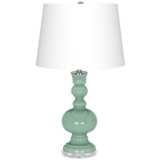 Grayed Jade Apothecary Table Lamp