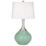 Grayed Jade Spencer Table Lamp with Dimmer