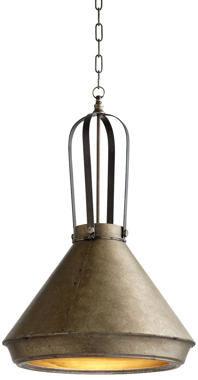Image 2 Grayling 18" Wide Canyon Bronze Cone Pendant Light