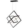 Graymar 28" Wide Black Pendant