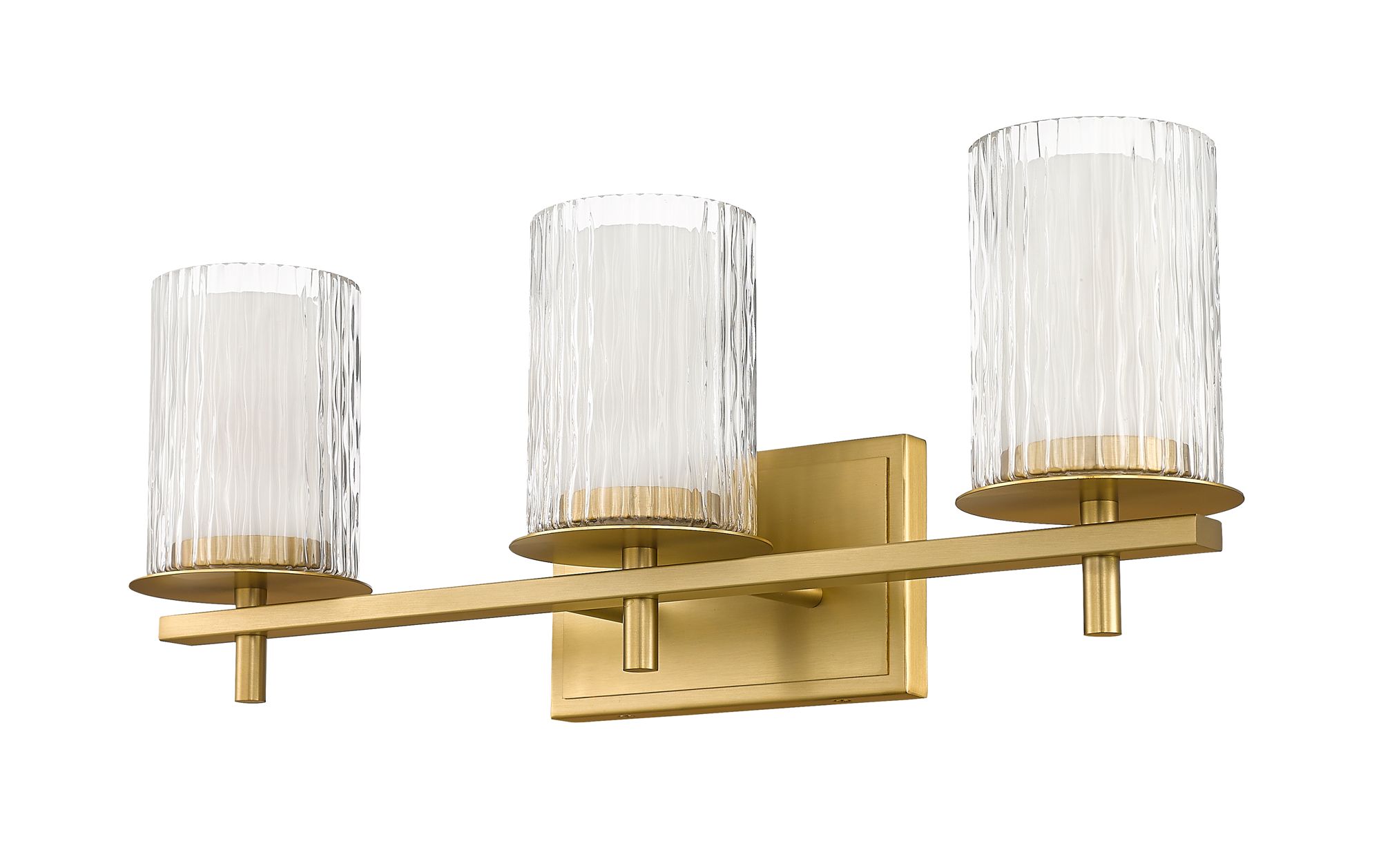 Grayson 23" Wide Modern Gold 3-Light Bath Light