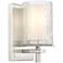 Grayson by Z-Lite Brushed Nickel 1 Light Wall Sconce