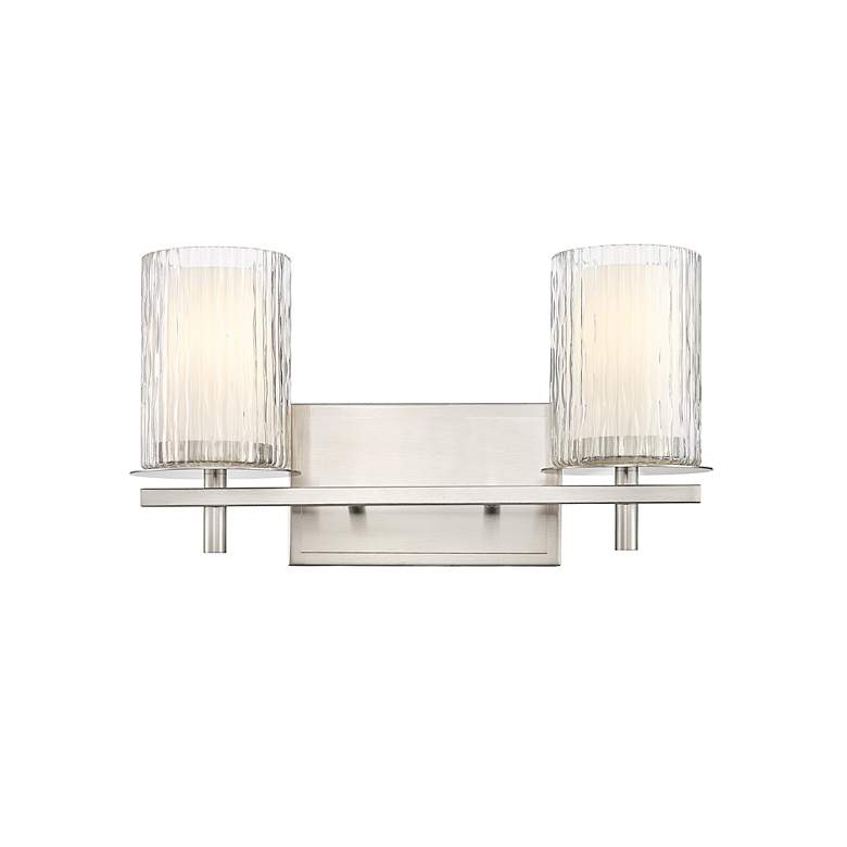 Image 6 Grayson by Z-Lite Brushed Nickel 2 Light Vanity more views