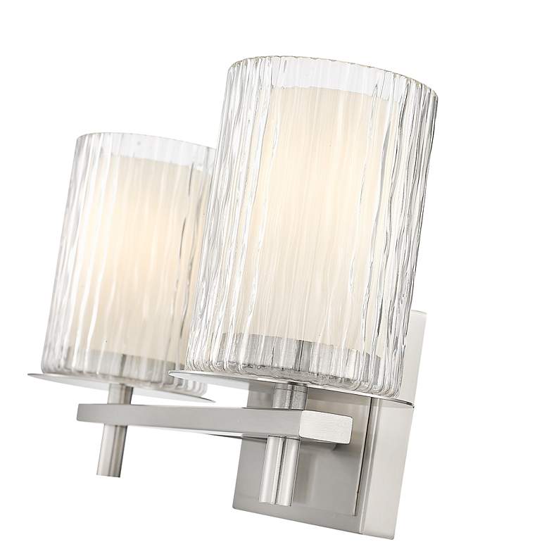Image 7 Grayson by Z-Lite Brushed Nickel 2 Light Vanity more views