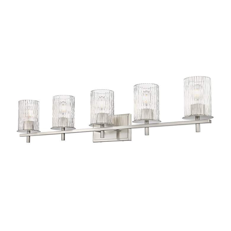Image 5 Grayson by Z-Lite Brushed Nickel 5 Light Vanity more views