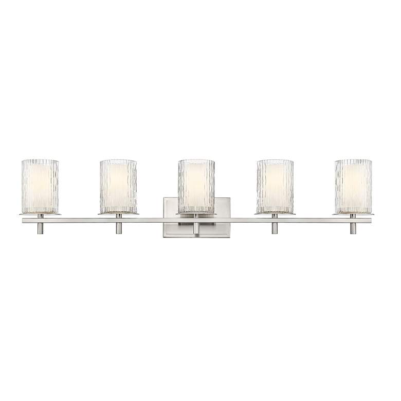 Image 6 Grayson by Z-Lite Brushed Nickel 5 Light Vanity more views