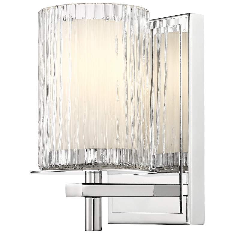 Image 2 Grayson by Z-Lite Chrome 1 Light Wall Sconce