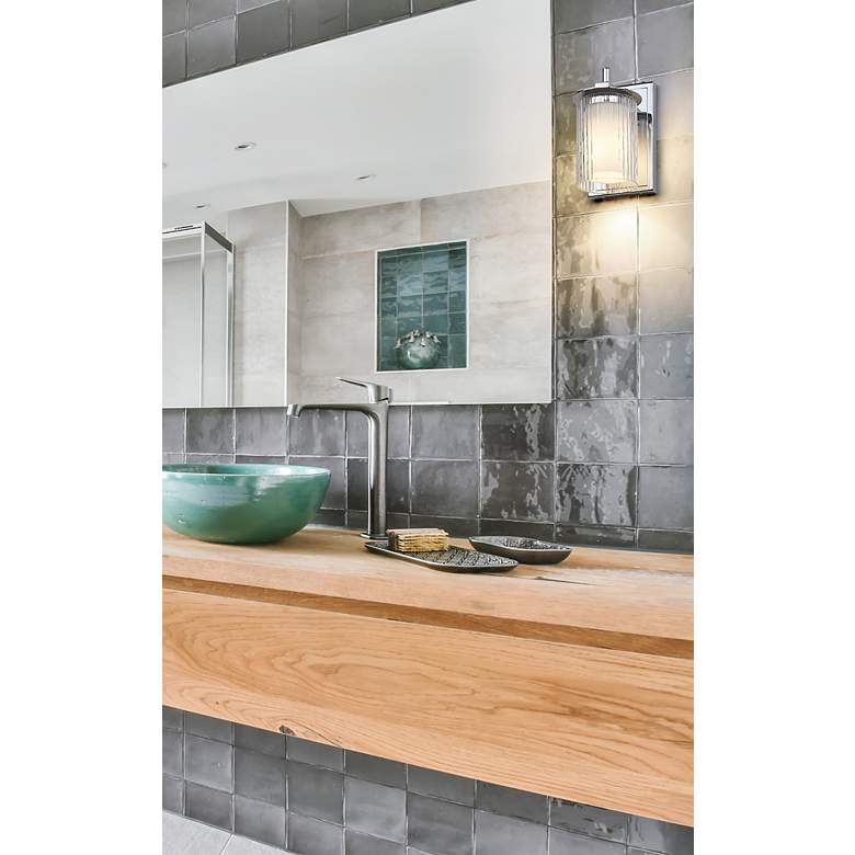 Image 3 Grayson by Z-Lite Chrome 1 Light Wall Sconce more views
