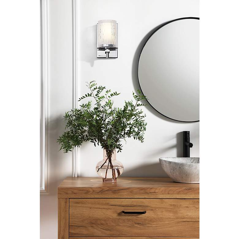 Image 4 Grayson by Z-Lite Chrome 1 Light Wall Sconce more views