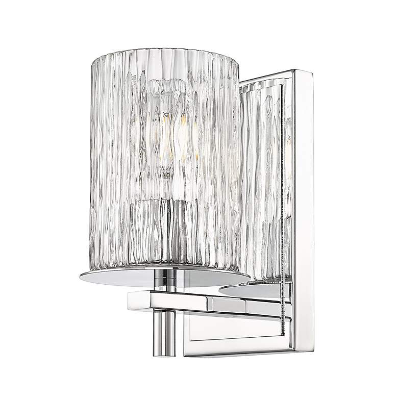 Image 5 Grayson by Z-Lite Chrome 1 Light Wall Sconce more views