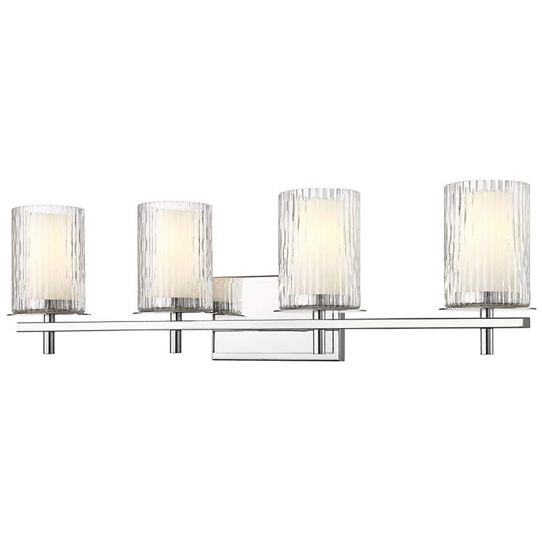 Image 2 Grayson by Z-Lite Chrome 4 Light Vanity