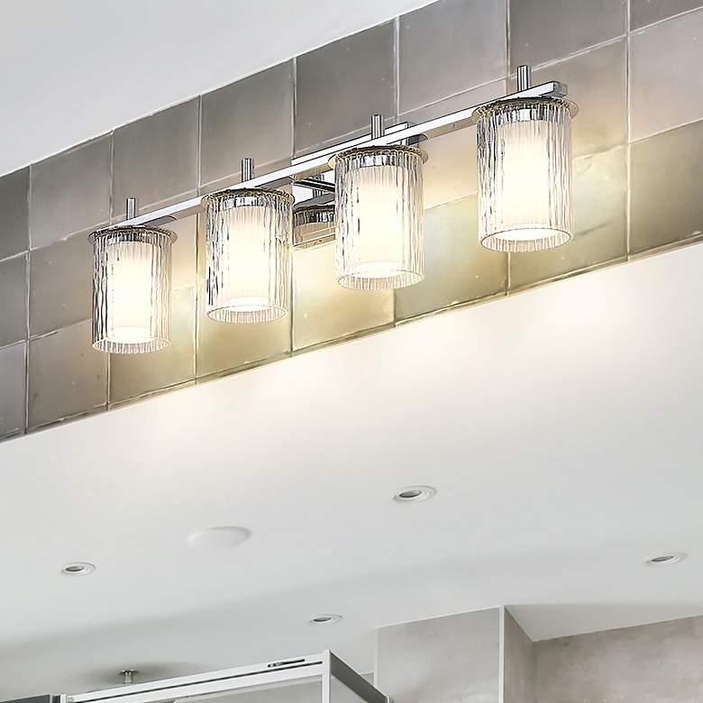 Image 1 Grayson by Z-Lite Chrome 4 Light Vanity