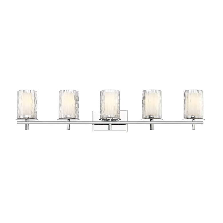 Image 6 Grayson by Z-Lite Chrome 5 Light Vanity more views