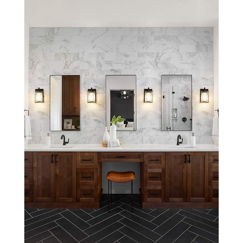 Image 3 Grayson by Z-Lite Matte Black 1 Light Wall Sconce more views