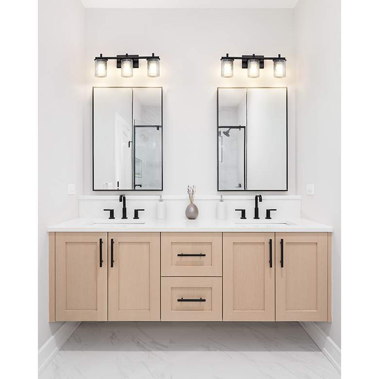 Image 3 Grayson by Z-Lite Matte Black 3 Light Vanity more views