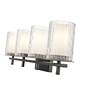 7_Grayson by Z-Lite Matte Black 4 Light Vanity more views