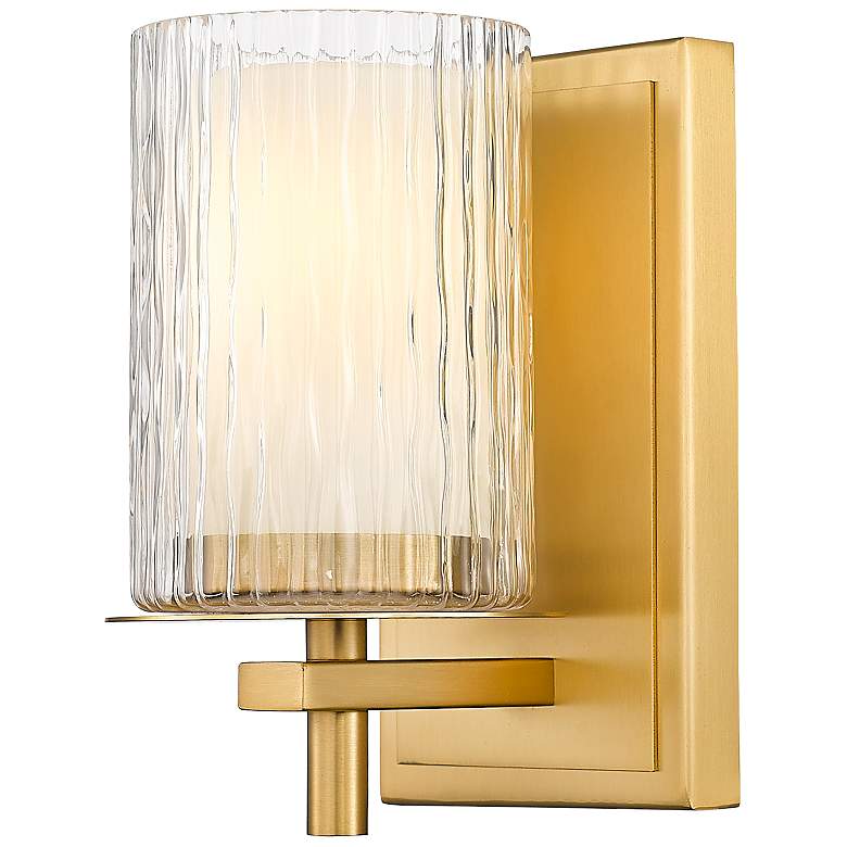 Image 2 Grayson by Z-Lite Modern Gold 1 Light Wall Sconce